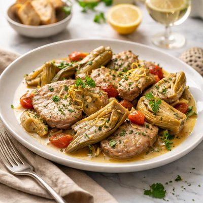 Image of Veal with Artichokes