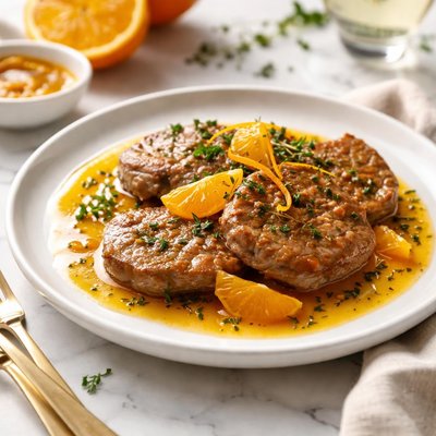 Image of Veal with Orange Sauce
