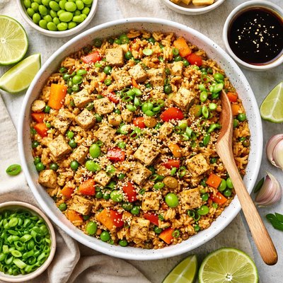 Image of Vegan Veg Fried Rice