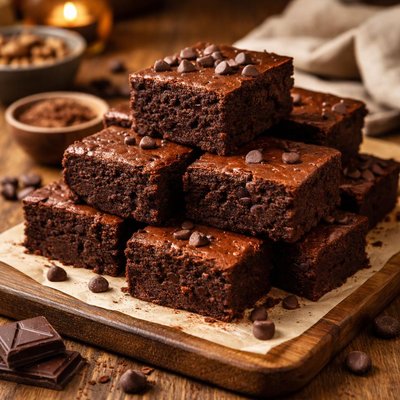 Image of Whole30 Vegan Chocolate Brownies