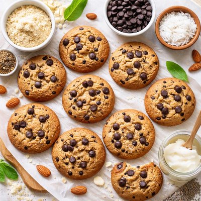 Image of Whole30 Vegan Chocolate Chip Cookies