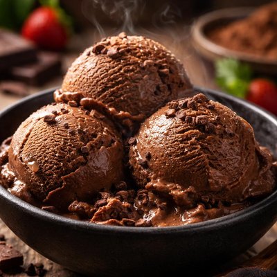 Image of Vegan Chocolate Ice Cream