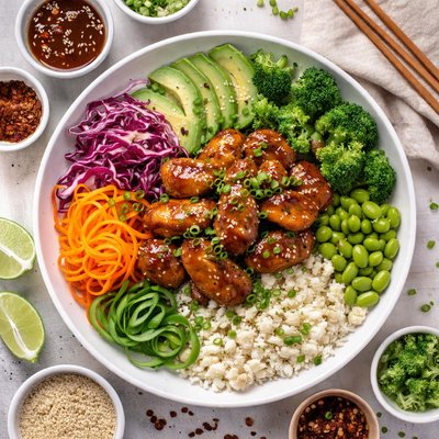 Image of Whole30 Vegan Teriyaki Chicken