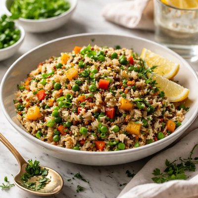 Image of Vegetable and Herb Wild Rice