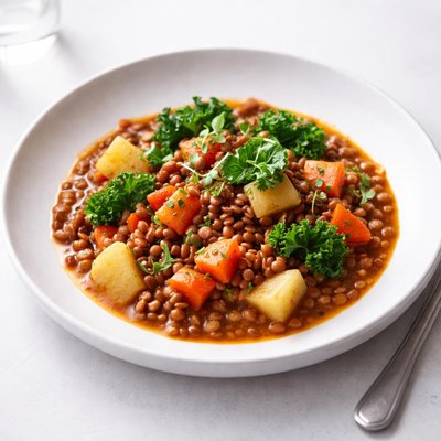 Image of Vegetable and Lentil Hotpot