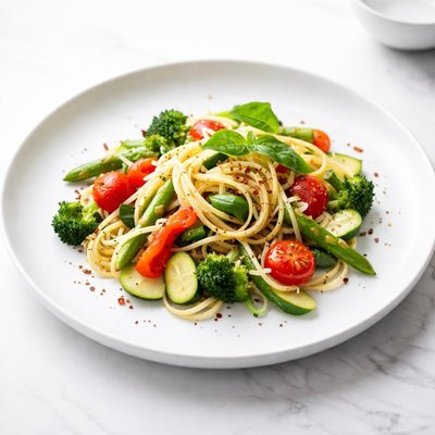 Image of Vegetable and Pasta Toss
