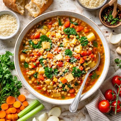 Image of Vegetable Barley Soup
