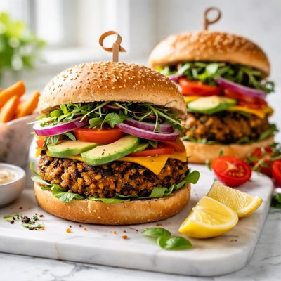 Image of Vegetable Burgers