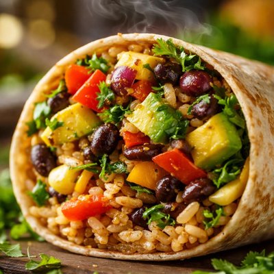 Image of Vegetable Burrito