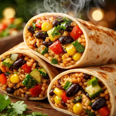 Image of Vegetable Burritos