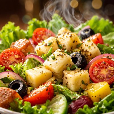 Image of Vegetable Cheese Salad