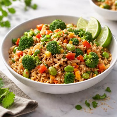 Image of Whole30 Vegetable Fried Rice