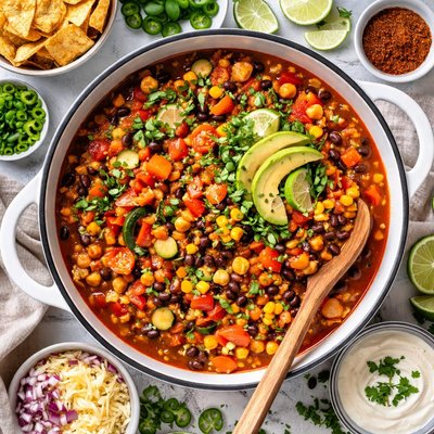 Image of Vegetable Garbanzo Chili