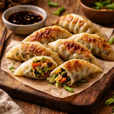 Image of Whole30 Vegetable Gyoza