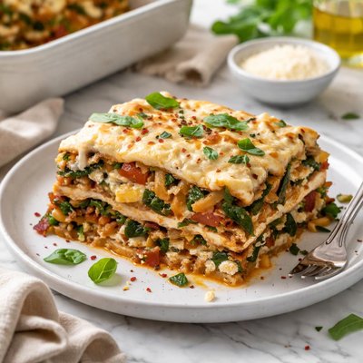 Image of Vegetable Lasagna Low Fat