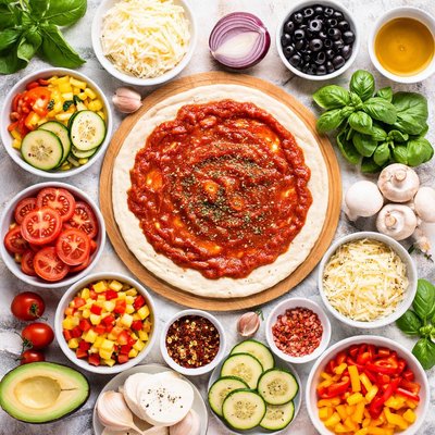 Image of Vegetable Pizza Topping