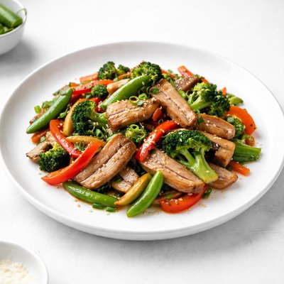 Image of Vegetable Pork Stir Fry