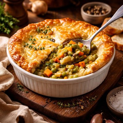 Image of Vegetable Pot Pie Vegan
