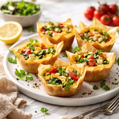 Image of Vegetable Quich Cups to Go South Beach