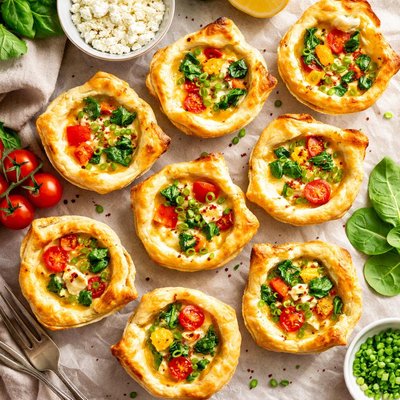 Image of Vegetable Quiche Cups