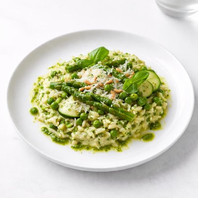 Image of Vegetable Risotto with Pesto
