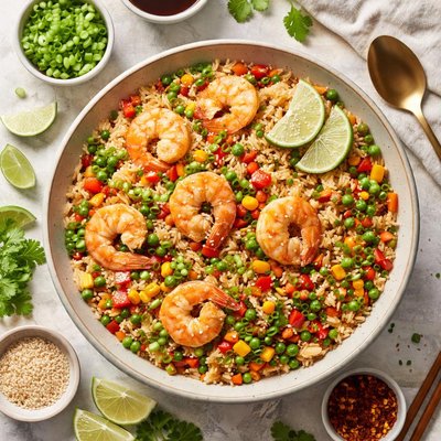 Image of Vegetable Shrimp Fried Rice