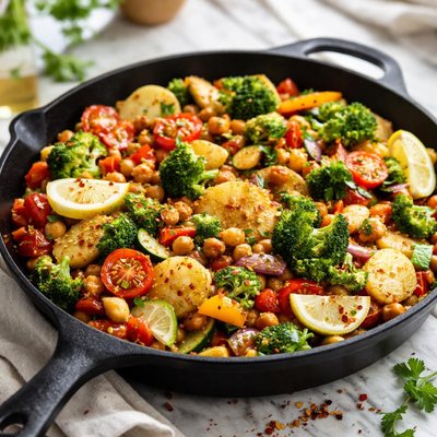 Image of Vegetable Skillet Supper