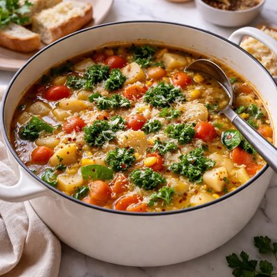 Image of Vegetable Soup Casserole