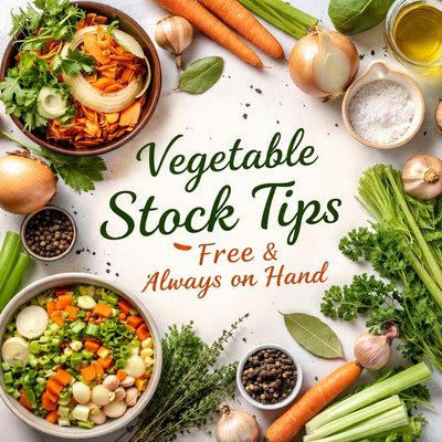 Image of Vegetable Stock Tips Free and Always on Hand