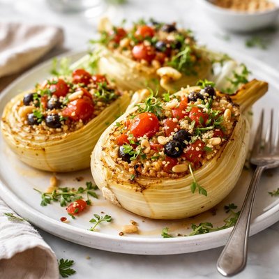 Image of Vegetable Stuffed Fennel Bulbs