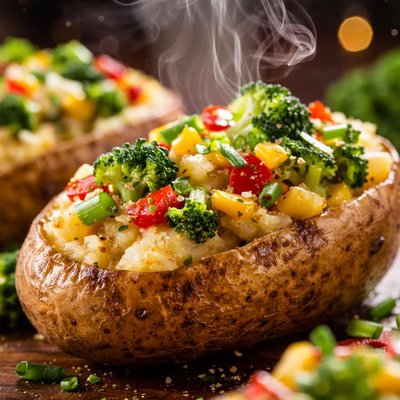 Image of Vegetable Stuffed Potatoes