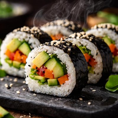 Image of Whole30 Vegetable Sushi
