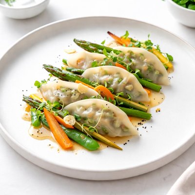 Image of Vegetables and Dumplings