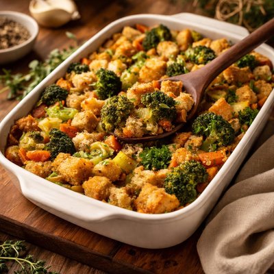 Image of Vegetables Stuffing Bake