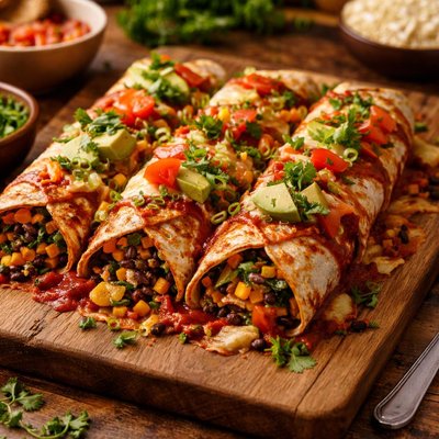 Image of Vegetarian Enchiladas