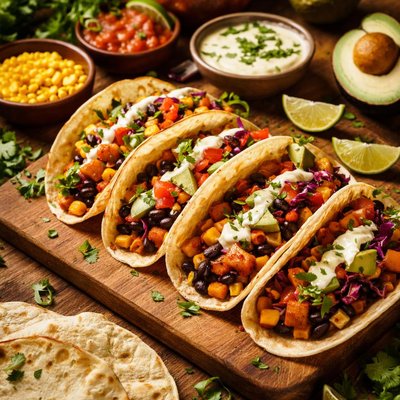Image of Tacos vegetarianos