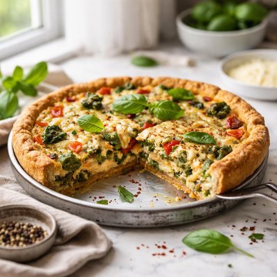 Image of Veggie Cheese Pie