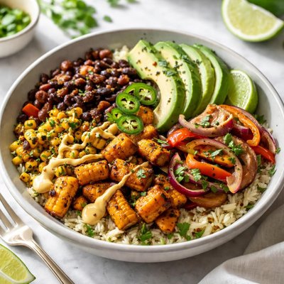 Image of Cuenco de Chipotle con Verduras al Estilo Paleo
