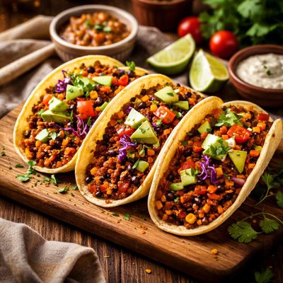 Image of Veggie Crumble Tacos