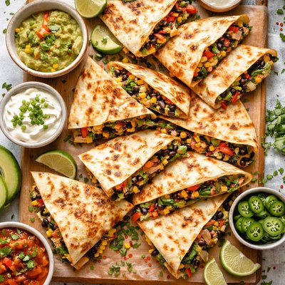 Image of Veggie Filled Quesadillas