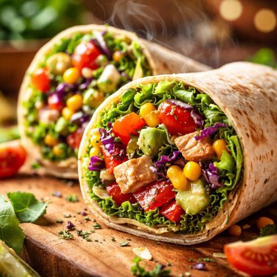 Image of Veggie Garden Tortilla Wraps