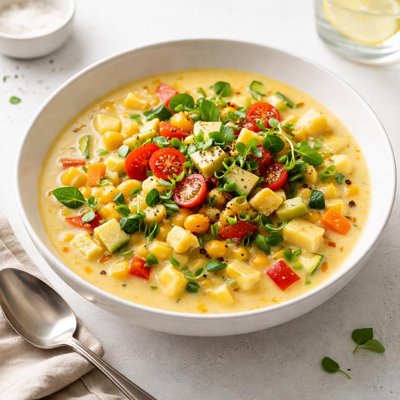 Image of Veggie Laden Corn Chowder