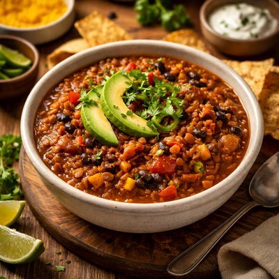 Image of Veggie Lentil Chili Non Carne