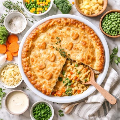 Image of Veggie Pot Pie Oamc
