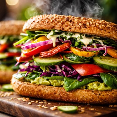 Image of Veggie Sandwiches a K a Veggimiches
