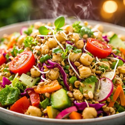 Image of Veggie Sprouts Salad Combo