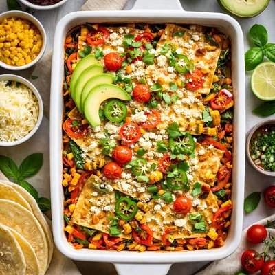 Image of Veggie Tortilla Lasagna