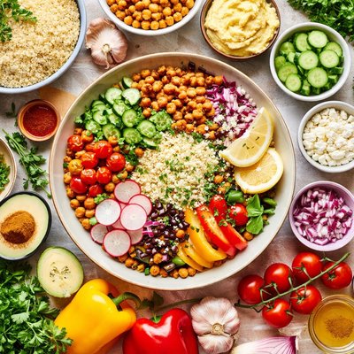 Image of Veggies and Couscous
