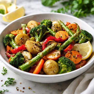 Image of Veggies in Garlic Butter