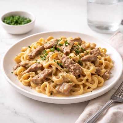 Image of Velveeta Cheesy Beef Stroganoff